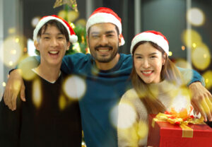 People enjoying the holiday season together 1536 x 1067